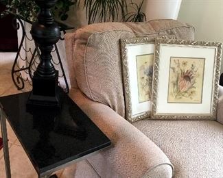 Also A Nice Club Chair, and Side Tables...