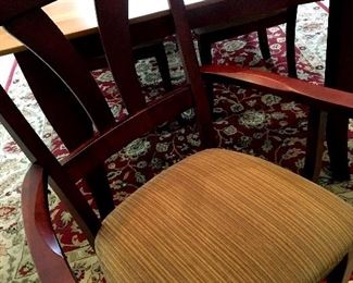 Two Of The Chairs Are Arm Chairs...LOVE!...