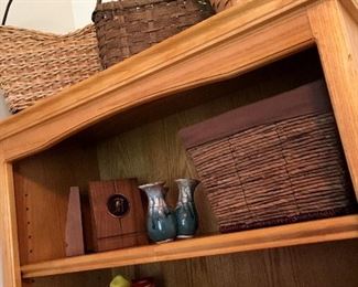 Baskets and Bookshelves...
