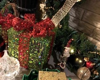 Lot's Of trees, Holiday Boxes, Bags, Ribbon...Oh My!...