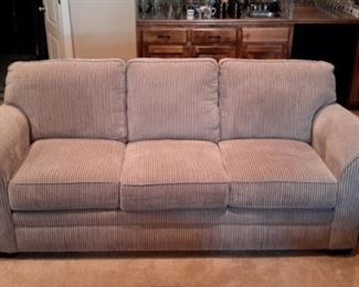 Barely used rolled armed Broyhill sofa