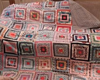 Handmade quilt.