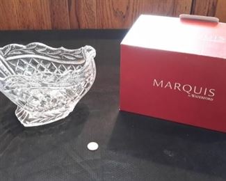 Marquis by Waterford "Holiday Sleigh", in box.