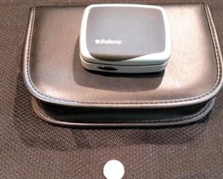 Beltone 62 Series hearing aids with box and carry case.