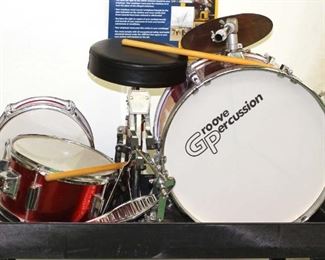 child's drum set