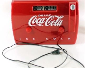 Coca Cola Old Tyme AM FM Radio Cassette player
