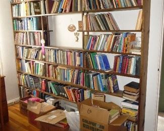 all books on shelves are 2.00 each - mostly Vintage bibles and religious study