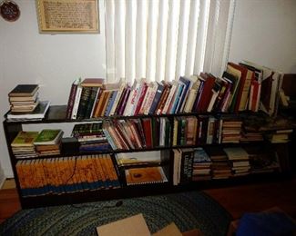 all books on shelves are 2.00 each / some sets are more on the end