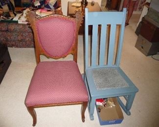 just a few of the many chairs