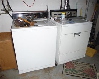 washer and dryer