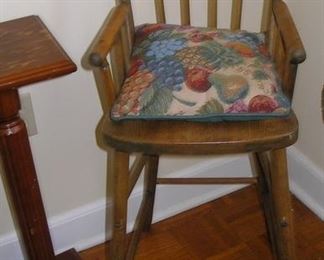 Antique Childs High Chair