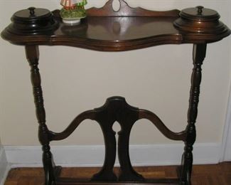 Small Walnut Glove table