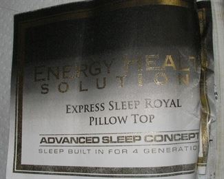 Mattress label from previous 