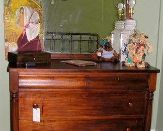 Another View of the Mahogany Dresser/Mirror