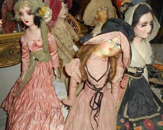 French and other dolls