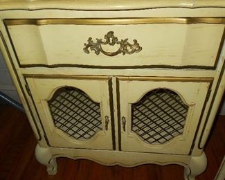 French Provincial night table