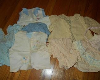 Antique baby clothing