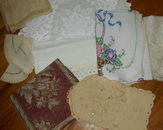 Vintage and antique linen