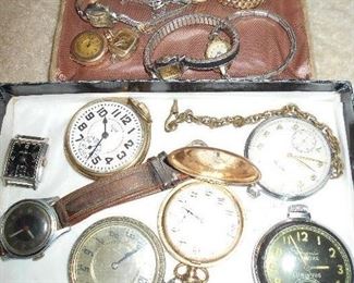Vintage and antique in varied condition watches