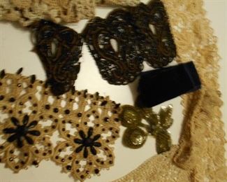 Lace and clothing embellishment pieces  