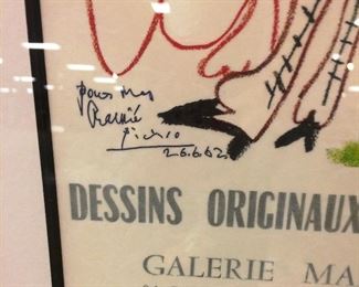 Signed picasso