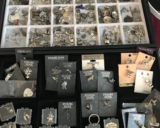 Sterling silver charms