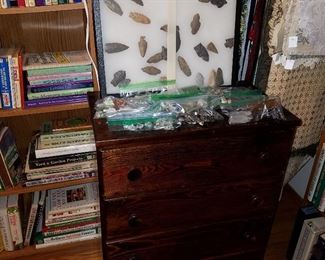 Dresser, Smalls in bags, Arrowhead collection