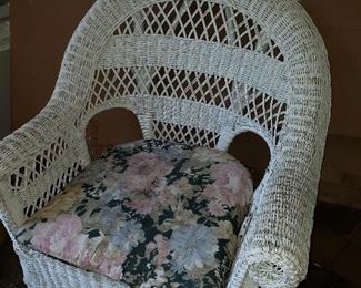wicker patio set