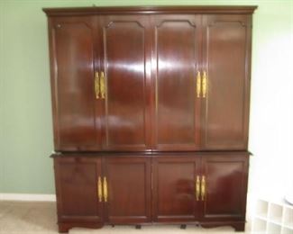 Hide-away desk. Sorry for the photo quality. We will update photos early next week.
