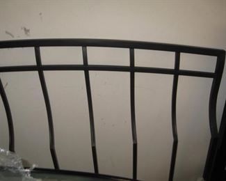 King metal headboard