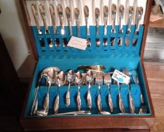 Fantasy flatware, silverplate