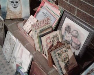 Beatrice Potter and misc children's books, book by Eugene Field