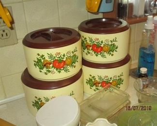 vintage canisters