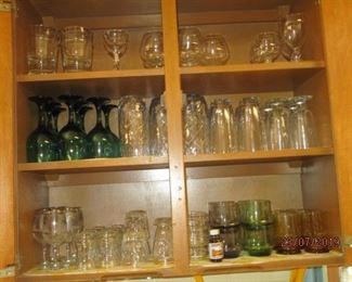 lots of glassware