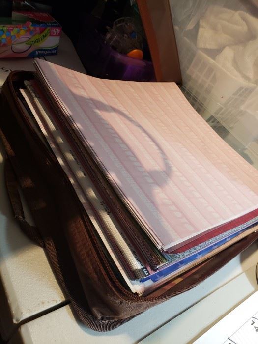 Crafting paper for card-making or scrapbooking