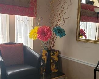 Nail Salon Decor, pedicure and platforms and client chairs