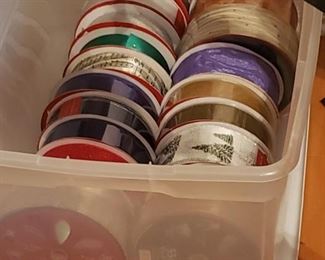 Unused craft ribbon brand new most from Costco at an excellent price