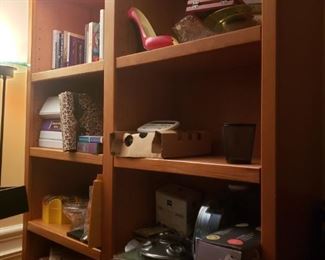 Various books and household items priced to sell. Office Products and belly dancing skirts as well