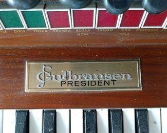 Living Room:  Gulbransen President Organ 