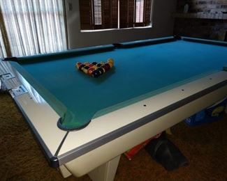 Basement Pool Room Right: Brunswick Corp. "Celebrity"