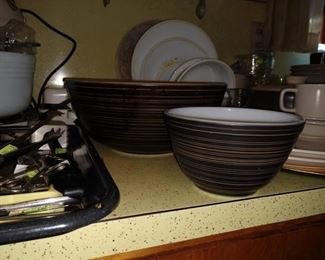 Kitchen:  Terra Pyrex Bowls