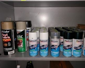 Garage:  Duplex Car Paint (Spray Cans)