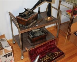 Vintage Edison phonograph