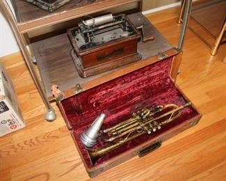 Vintage Edison phonograph