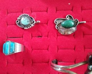 Turquoise rings