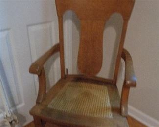 vintage cane chair