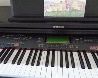 closeup of key board