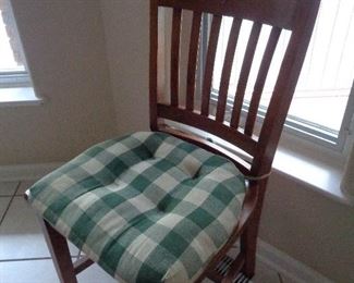 vintage oak chair