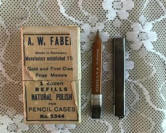 PENCIL CASE & PENCILS