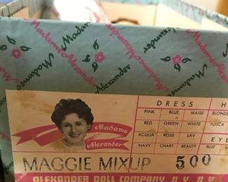 Madame Alexander “Maggie Mixup” Doll in Original Box,